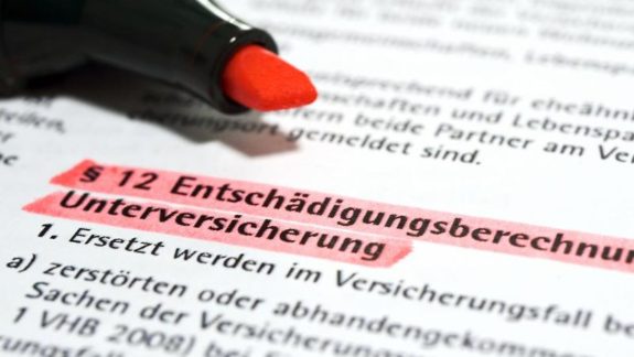 Was ist ein Unterversicherungsverzicht